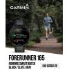 imageGarmin Forerunner 165 Music Running Smartwatch Colorful AMOLED Touchscreen Training Metrics and Recovery Insights Includes Wearable4U PowerPack Adapters Bundle BerryLilacBlackSlate Gray