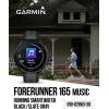 imageGarmin Forerunner 165 Music Running Smartwatch Colorful AMOLED Touchscreen Training Metrics and Recovery Insights Includes Wearable4U PowerPack Adapters Bundle BerryLilacBlackSlate Gray