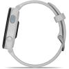imageGarmin Forerunner 165 Music Running Smartwatch Colorful AMOLED Touchscreen Training Metrics and Recovery Insights Includes Wearable4U PowerPack Adapters Bundle BerryLilacMist GrayWhitestone