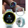 imageGarmin Forerunner 570 47mm Advanced GPS Running ampamp Triathlon Smartwatch AMOLED Display Training ampamp Recovery Amp Yellow Aluminum wTranslucent WhitestoneTurquoise Band w Wearable4U PowerBank BundleYellow  Whitestone BLK EarBuds