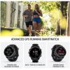 imageGarmin Forerunner 570 47mm Advanced GPS Running ampamp Triathlon Smartwatch AMOLED Display Training ampamp Recovery Amp Yellow Aluminum wTranslucent WhitestoneTurquoise Band w Wearable4U PowerBank BundleSlate  Black Band PowerBank