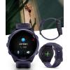 imageGarmin Forerunner 570 47mm Advanced GPS Running ampamp Triathlon Smartwatch AMOLED Display Training ampamp Recovery Amp Yellow Aluminum wTranslucent WhitestoneTurquoise Band w Wearable4U PowerBank BundleIndigo Purple WHT EarBuds