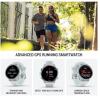 imageGarmin Forerunner 570 47mm Advanced GPS Running ampamp Triathlon Smartwatch AMOLED Display Training ampamp Recovery Amp Yellow Aluminum wTranslucent WhitestoneTurquoise Band w Wearable4U PowerBank BundleCloud Blue  Whitestone WHT EarBuds