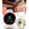 imageGarmin Forerunner 570 47mm Advanced GPS Running ampamp Triathlon Smartwatch AMOLED Display Training ampamp Recovery Amp Yellow Aluminum wTranslucent WhitestoneTurquoise Band w Wearable4U PowerBank BundleRaspberry  BoneMango WHT EarBuds