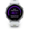imageGarmin Forerunner 955 GPS Running Smartwatch Tailored to Triathletes LongLasting Battery Whitestone with Wearable4U White Earbuds Bundle