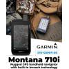 imageGarmin Montana 710i Rugged GPS Handheld Navigator 5 Touchscreen 32 GB Builtin inReach Technology for SOS ampamp 2Way Texts in Remote Areas Satellite Imagery ampamp Maps w Wearable4U PowerBank Bundle