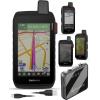 imageGarmin Montana 710i Rugged GPS Handheld Navigator 5 Touchscreen 32 GB Builtin inReach Technology for SOS ampamp 2Way Texts in Remote Areas Satellite Imagery ampamp Maps w Wearable4U PowerBank Bundle