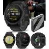 imageGarmin Tactix 8 51mm Solar Elite Titanium Bezel Sapphire Lens Premium Tactical GPS Smartwatch Includes Applied Ballistics Ultralight Elite Solver 40M Dive Rating wWearable4U PowerBank BundleAMOLED