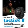 imageGarmin Tactix 8 51mm Solar Elite Titanium Bezel Sapphire Lens Premium Tactical GPS Smartwatch Includes Applied Ballistics Ultralight Elite Solver 40M Dive Rating wWearable4U PowerBank BundleSOLAR