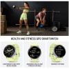 imageGarmin Venu 4 41mm AMOLED Advanced Health ampamp Fitness GPS Smartwatch Bright ampamp Colorful Display Builtin Flashlight Up to 10 Days Slate with Black Silicone Band wWearable4U White Earbuds BundleSilverCitron
