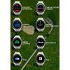 imageWearable4U  Garmin Approach S70 Ceramic 47 mm Golf Smartwatch14quot AMOLED Display Up to 16 Days Battery Life Multisport GPS Premium Watch w 43K Golf maps ampamp Gift BundleWhite Ebank