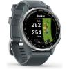 imageWearable4U  Garmin Approach S70 Ceramic 47 mm Golf Smartwatch14quot AMOLED Display Up to 16 Days Battery Life Multisport GPS Premium Watch w 43K Golf maps ampamp Gift BundleTwilight  PowerBank