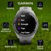 imageWearable4U  Garmin Approach S70 Ceramic 47 mm Golf Smartwatch14quot AMOLED Display Up to 16 Days Battery Life Multisport GPS Premium Watch w 43K Golf maps ampamp Gift BundleGray Ebank