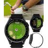 imageWearable4U  Garmin Approach S70 Ceramic 47 mm Golf Smartwatch14quot AMOLED Display Up to 16 Days Battery Life Multisport GPS Premium Watch w 43K Golf maps ampamp Gift BundleBlack  PowerBank
