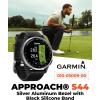 imageWearable4U  Garmin Approach S70 Ceramic 47 mm Golf Smartwatch14quot AMOLED Display Up to 16 Days Battery Life Multisport GPS Premium Watch w 43K Golf maps ampamp Gift BundleBlack  PowerBank