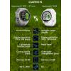 imageWearable4U  Garmin Approach S70 Ceramic 47 mm Golf Smartwatch14quot AMOLED Display Up to 16 Days Battery Life Multisport GPS Premium Watch w 43K Golf maps ampamp Gift BundleGray Ebank