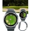 imageWearable4U  Garmin Approach S70 Ceramic 47 mm Golf Smartwatch14quot AMOLED Display Up to 16 Days Battery Life Multisport GPS Premium Watch w 43K Golf maps ampamp Gift BundleTwilight  PowerBank
