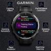 imageWearable4U  Garmin Forerunner 965 Premium GPS Running and Triathlon 47mm Smartwatch with AMOLED Touchscreen Display Carbon Gray DLC Titanium Bezel with Black Silicone Band with EBank Bundle