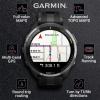 imageWearable4U  Garmin Forerunner 965 Premium GPS Running and Triathlon 47mm Smartwatch with AMOLED Touchscreen Display Carbon Gray DLC Titanium Bezel with Black Silicone Band with EBank Bundle