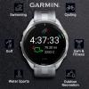 imageWearable4U  Garmin Forerunner 965 Premium GPS Running and Triathlon 47mm Smartwatch with AMOLED Touchscreen Display Titanium Bezel with Whitestone Silicone Band with Black Earbuds Bundle