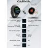 imageWearable4U  Garmin Venu 3S GPS Smartwatch AMOLED Display 41mm Watch Advanced Health and Fitness Features Up to 10 Days of Battery Wheelchair Mode Sleep Coach French Gray with Power BankSlatePebble Gray
