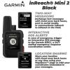 imageWearable4U  Garmin inReach Mini 2 Lightweight and Compact Satellite Communicator Hiking Handheld Black with 2 Pack Cases OrangeLime Bundle