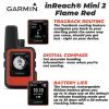 imageWearable4U  Garmin inReach Mini 2 Satellite Communicator Flame Red with Power Pack BundleOrange Power Pack