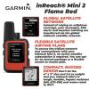 imageWearable4U  Garmin inReach Mini 2 Satellite Communicator Flame Red with Power Pack BundleOrange Power Pack