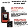 imageWearable4U  Garmin inReach Mini 2 Satellite Communicator Flame Red with Power Pack BundleOrange Power Pack