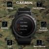 imageWearable4U  Garmin tactix 7 GPS Tactical Smartwatch with Bundle tactix 7 Standard Black EarbudsBlack EarBuds
