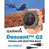imageWearable4U Garmin Descent G2 WatchStyle Dive Computer Smartwatch Diving Paloma with Shell Pink Band AMOLED Display Diving PowerBank Bundle