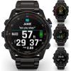 imageWearable4U Garmin Descent Mk3 ampamp Mk3i 51 mm ampamp 43 mm Titanium Dive Computer ExtraLong Strap  Up to 25 Days Battery Life AMOLED Display GPS Smartwatch Gift Bundle 0100275210Mk3i Titanium w Titanium Band