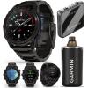 imageWearable4U Garmin Descent Mk3 ampamp Mk3i 51 mm ampamp 43 mm Titanium Dive Computer ExtraLong Strap  Up to 25 Days Battery Life AMOLED Display GPS Smartwatch Gift Bundle 0100275210Mk3i Titanium w Titanium Band