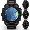 imageWearable4U Garmin Descent Mk3 ampamp Mk3i 51 mm ampamp 43 mm Titanium Dive Computer ExtraLong Strap  Up to 25 Days Battery Life AMOLED Display GPS Smartwatch Gift Bundle 0100275210Mk3i Titanium w Titanium Band