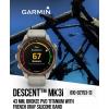imageWearable4U Garmin Descent Mk3 ampamp Mk3i 51 mm ampamp 43 mm wT2 Transceiver Titanium Dive Computer ExtraLong Strap  Up to 25 Days Battery Life AMOLED Display GPS Smartwatch Gift Bundle 0100275313