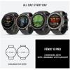 imageWearable4U Garmin Fenix 8 Pro  47mm AMOLED Premium Connected Multisport GPS Smartwatch inReach Technology Sapphire Titanium with GraphiteBlack Silicone Band w PowerBank BundleCarbon Gray DLC Titanium  BlackPebble Gray