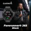imageWearable4U Garmin Forerunner 265 Music GPS Running 46 mm Smartwatch Black with AMOLED 13 in Touchscreen Display EBank Bundle
