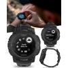 imageWearable4U Garmin Instinct 3 Tactical Edition Solar Charging Display 45mm Rugged Outdoor GPS Smartwatch Applied Ballistics Support LED Flashlight MultiBand GPS White Earbuds BundleSOLAR  45 mm