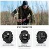 imageWearable4U Garmin Instinct 3 Tactical Edition Solar Charging Display 45mm Rugged Outdoor GPS Smartwatch Applied Ballistics Support LED Flashlight MultiBand GPS White Earbuds BundleSOLAR  45 mm