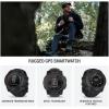 imageWearable4U Garmin Instinct 3 Tactical Edition Solar Charging Display 45mm Rugged Outdoor GPS Smartwatch Applied Ballistics Support LED Flashlight MultiBand GPS White Earbuds BundleAMOLED  50 mm
