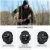 imageWearable4U Garmin Instinct 3 Tactical Edition Solar Charging Display 45mm Rugged Outdoor GPS Smartwatch Applied Ballistics Support LED Flashlight MultiBand GPS White Earbuds BundleSOLAR  45 mm
