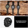 imageWearable4U Garmin Instinct 3 Tactical Edition Solar Charging Display 45mm Rugged Outdoor GPS Smartwatch Applied Ballistics Support LED Flashlight MultiBand GPS White Earbuds BundleSOLAR  50 mm