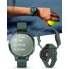 imageWearable4U Garmin Lily 2 Active Lunar Gold with Bone Silicone Band Small and Stylish Smartwatch Builtin GPS Hidden Display Patterned Lens Up to 9 Days Battery Life Black Earbuds BundleLily 2 Active Power Bank