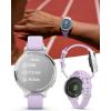 imageWearable4U Garmin Lily 2 Active Lunar Gold with Bone Silicone Band Small and Stylish Smartwatch Builtin GPS Hidden Display Patterned Lens Up to 9 Days Battery Life Black Earbuds BundleLily 2 Active Power Bank