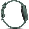imageWearable4U Garmin Lily 2 Active Lunar Gold with Bone Silicone Band Small and Stylish Smartwatch Builtin GPS Hidden Display Patterned Lens Up to 9 Days Battery Life Black Earbuds BundleLily 2 Active Black EarBuds