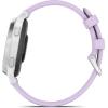 imageWearable4U Garmin Lily 2 Active Lunar Gold with Bone Silicone Band Small and Stylish Smartwatch Builtin GPS Hidden Display Patterned Lens Up to 9 Days Battery Life Black Earbuds BundleLily 2 Active White EarBuds