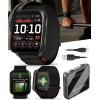 imageWearable4U Garmin Venu X1 Thin and Lightweight GPS Smartwatch AMOLED Display Black with Slate Titanium Comfort Fit Nylon Band White Earbuds BundleBlack