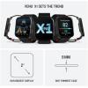 imageWearable4U Garmin Venu X1 Thin and Lightweight GPS Smartwatch AMOLED Display Black with Slate Titanium Comfort Fit Nylon Band White Earbuds BundleBlack
