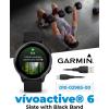 imageWearable4U Garmin Vivoactive 6  Health ampamp Fitness Smartwatch 12 in Bright AMOLED GPS Sports Tracking Up to 11 Days of Battery Metallic Jasper Green ampamp Jasper Green Band w White Earbuds BundleWhite EarBuds