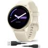 imageWearable4U Garmin Vivoactive 6  Health ampamp Fitness Smartwatch 12 in Bright AMOLED GPS Sports Tracking Up to 11 Days of Battery Metallic Jasper Green ampamp Jasper Green Band w White Earbuds BundlePowerBank